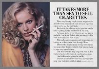 It takes more than sex to sell cigarettes